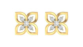 18K Gold & Diamond Women Earring KER-39
